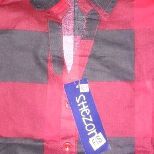 Red And Black Checked Shirt