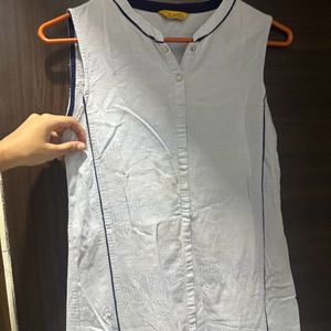 New Light Blue Dress casual for Ladies