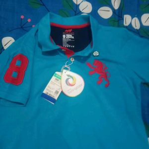 Mascot Polo Tee Blue