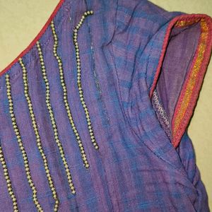 Self design kurta