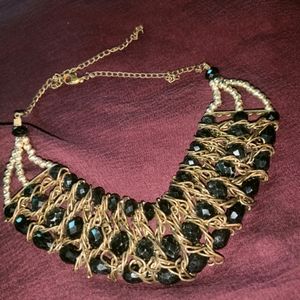 Black Moti Necklace