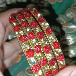 Red Rose Bangles