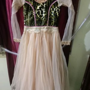 Double Sided Wear Anarkali Frock