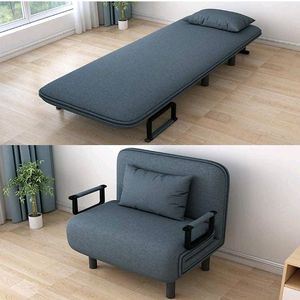 Royal Interiors Single Seater Folding Sofa Cum Bed