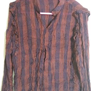 Coffee Brown Ladies Top