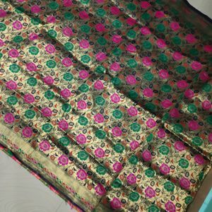 Malti Colour Banarasi Saree