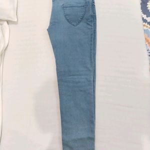 Price Down Light Blue Ankle Length Jean