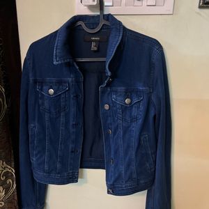 Navy Blue Denim Jacket