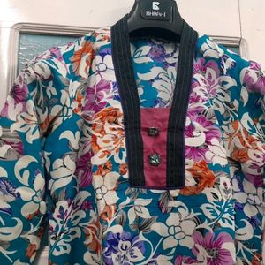 Floral Kurta