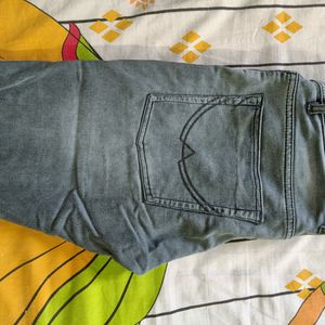 Grey Colour Jeans For Men