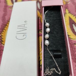 GIVA 925 Silver Pearl Bracelet