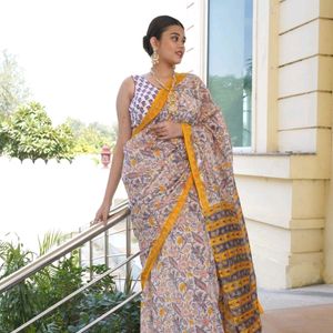 Beautiful Chanderi Cotton Silk Saree