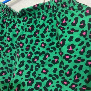 Cute Nightwear Shorts Animal Print