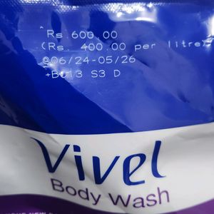 Vivel Lavender & Almond Oil Body Wash