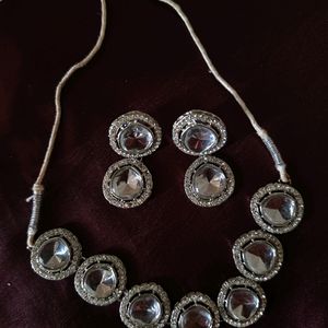 Kundan Stone Jewellery Set