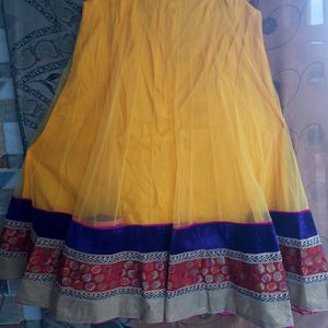 Yellow Lehenga Choli