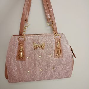 Peach Hand Bag