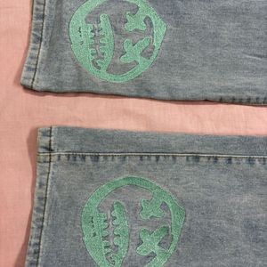 Urbanic Jean Neon Smiley