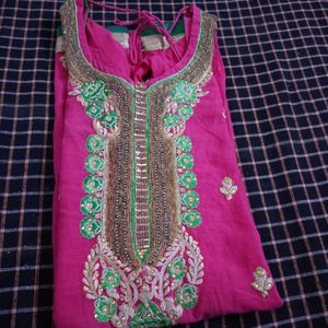 Women Pure Cotton Patiyala Suit