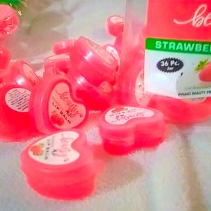 New Strawberry Lipbam Pack Of 10