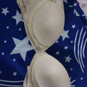 Adidas Nude Colour Padded  Bra