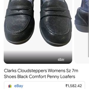 Clarks Penny Loafers