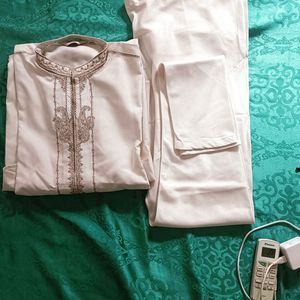 Mens Ethnic Kurta Pyjama Set