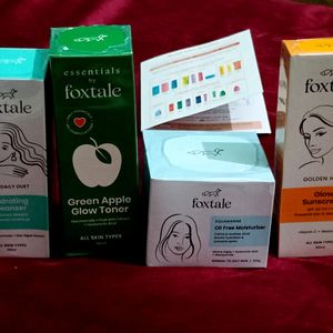 Foxtale All Skincare Products In One Kit.Only 899