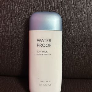 MISSHA sun milk spf 50+ PA++++