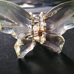 New Crystal Butterfly Hair Clip