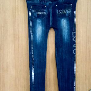 Navy Blue Jeggings