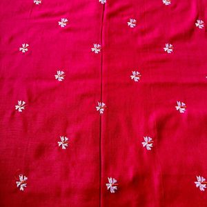 One Day Rs 500 Offer, Brand New Emb Handloom Saree