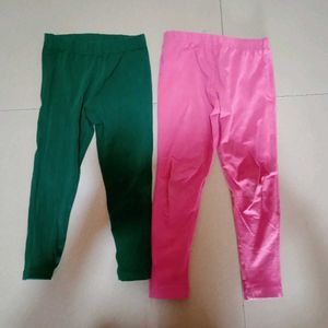 Girls Churidar Leggings Combo