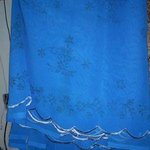 Cutwork Saree