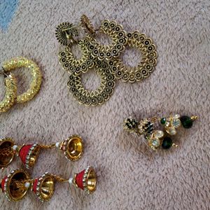 Combo Of Earrings