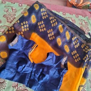 Shiffon Saree With Blouse