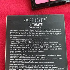 Swiss Beauty Eyeshadow Palette