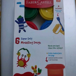 Modelling Clay Dough Super Soft 6 Colours