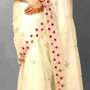 Net Saree