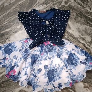 Beautiful Baby Girl Floral Frock