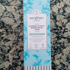 Dot & Key Rice Water Hydrating Toner With Hyaluronic |Rice Water Toner For Dry Skin, Sensitive Skin & Oily Skin |Alcohol-Free |Quick Absorbing & Non Sticky, For Hydrated Skin