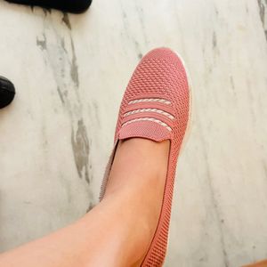 Pink Loafers