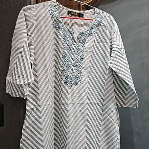 Cotton Straight Kurti