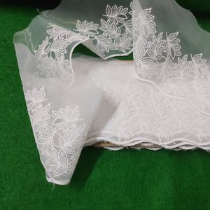 Pure Dyeable Organza Lace