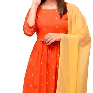 💥PRICE DROP 💥 ORANGE KURTA