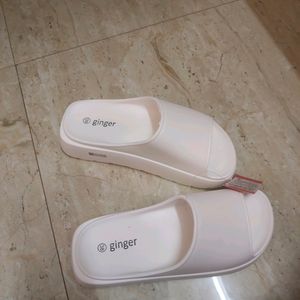 White platform slides