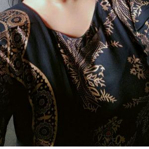 Women Black 🖤 Rayon Printed Kurta Set