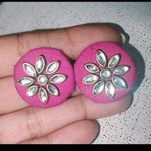 Fabric Earrings