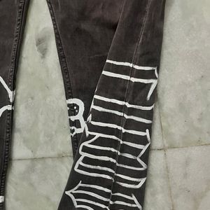 Handpainted Custom Jeans