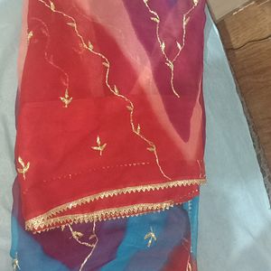 Gujarat Rajputi Saree Multi Colour